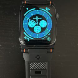 Apple Watch 5 With Spigen Band 44mm