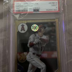 Shohei Ohtani 22 TOPPS CHROME