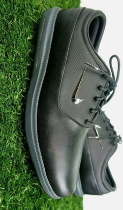 Brand New Nike Air Zoom Victory Tour Black Leather Men Golf Shoes 9, 10, 10.5, 11, 11.5