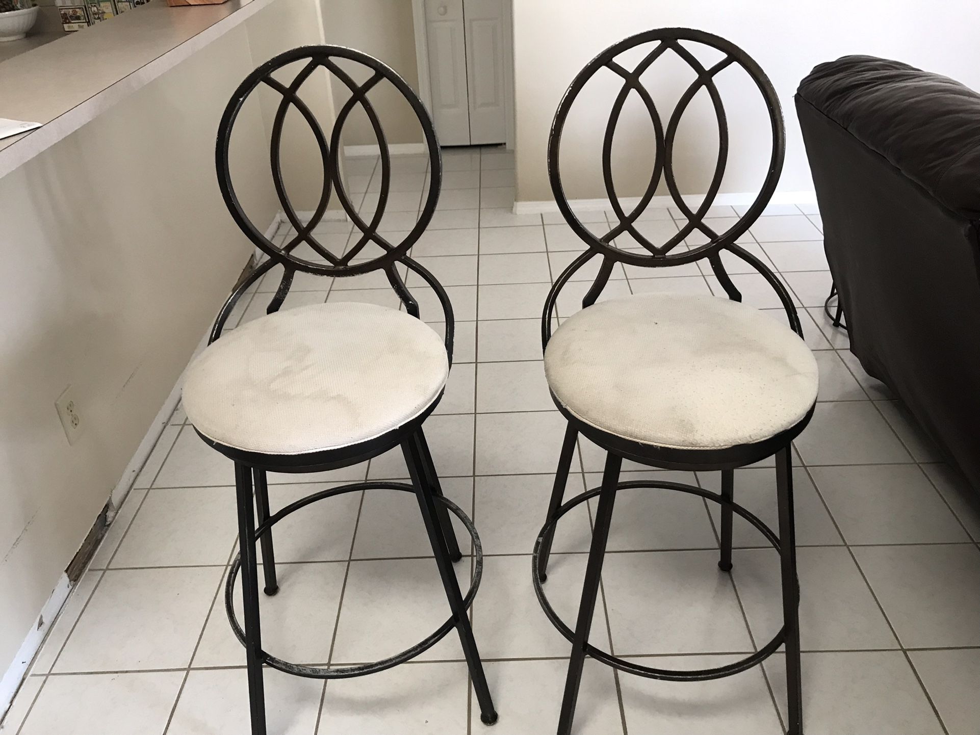 Barstools, Chair, Side Table ($50 for all four)