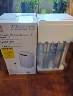 NEW-IN BOX-14000 BTU Portable Air Conditioners, Cools Up to 700 Sq.Ft, Portable AC Unit with Remote Control, Cooling, Fan, Dehumidification, Sleep Mod