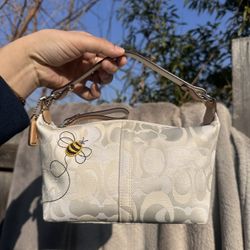 coach rare HTF bumblebee demi bag