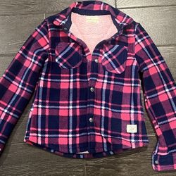 Girl Flannel Sweater