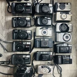 📸 Large lot of film cameras | Canon • Nikon • Pentax • Olympus and others.