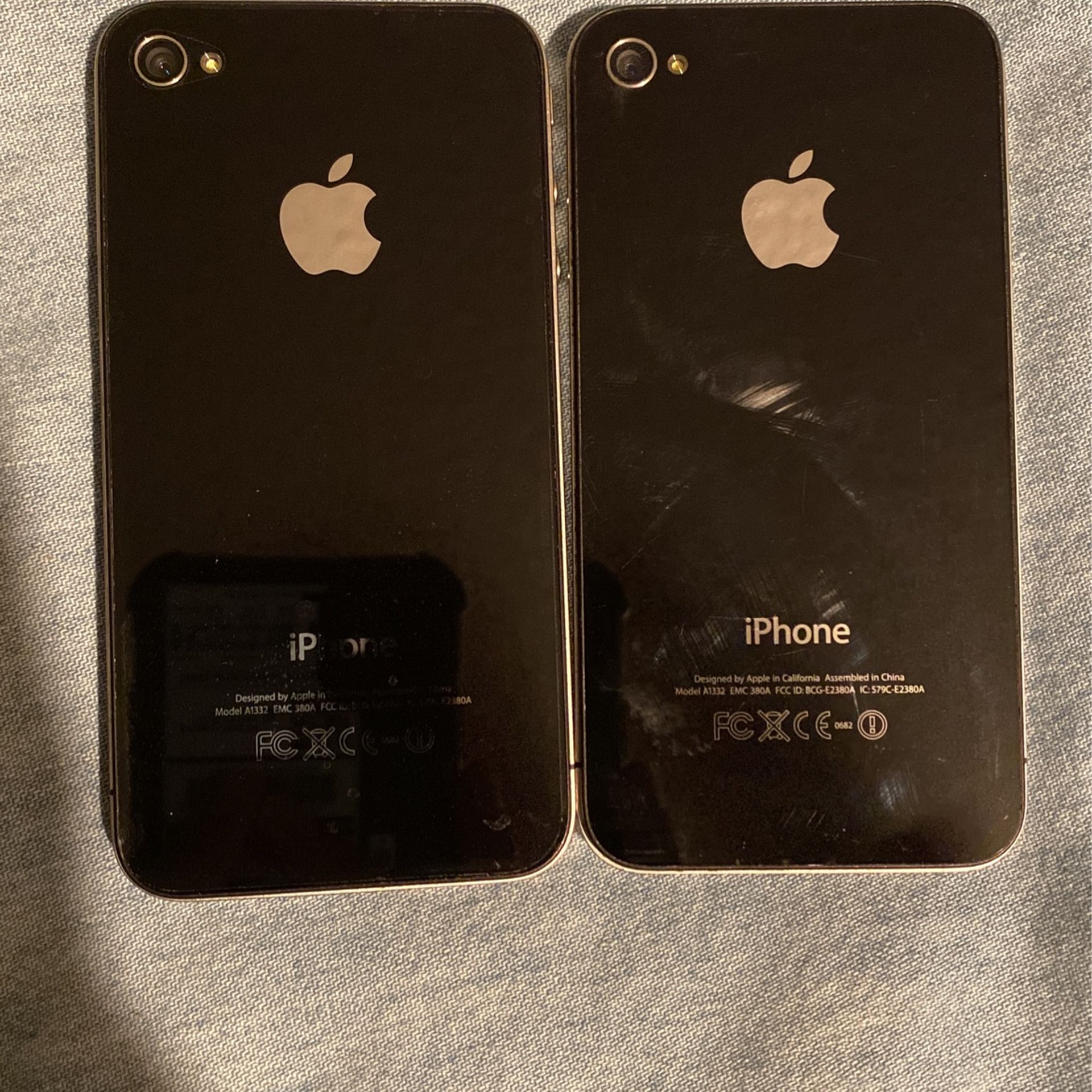 2 iPhones With Case 