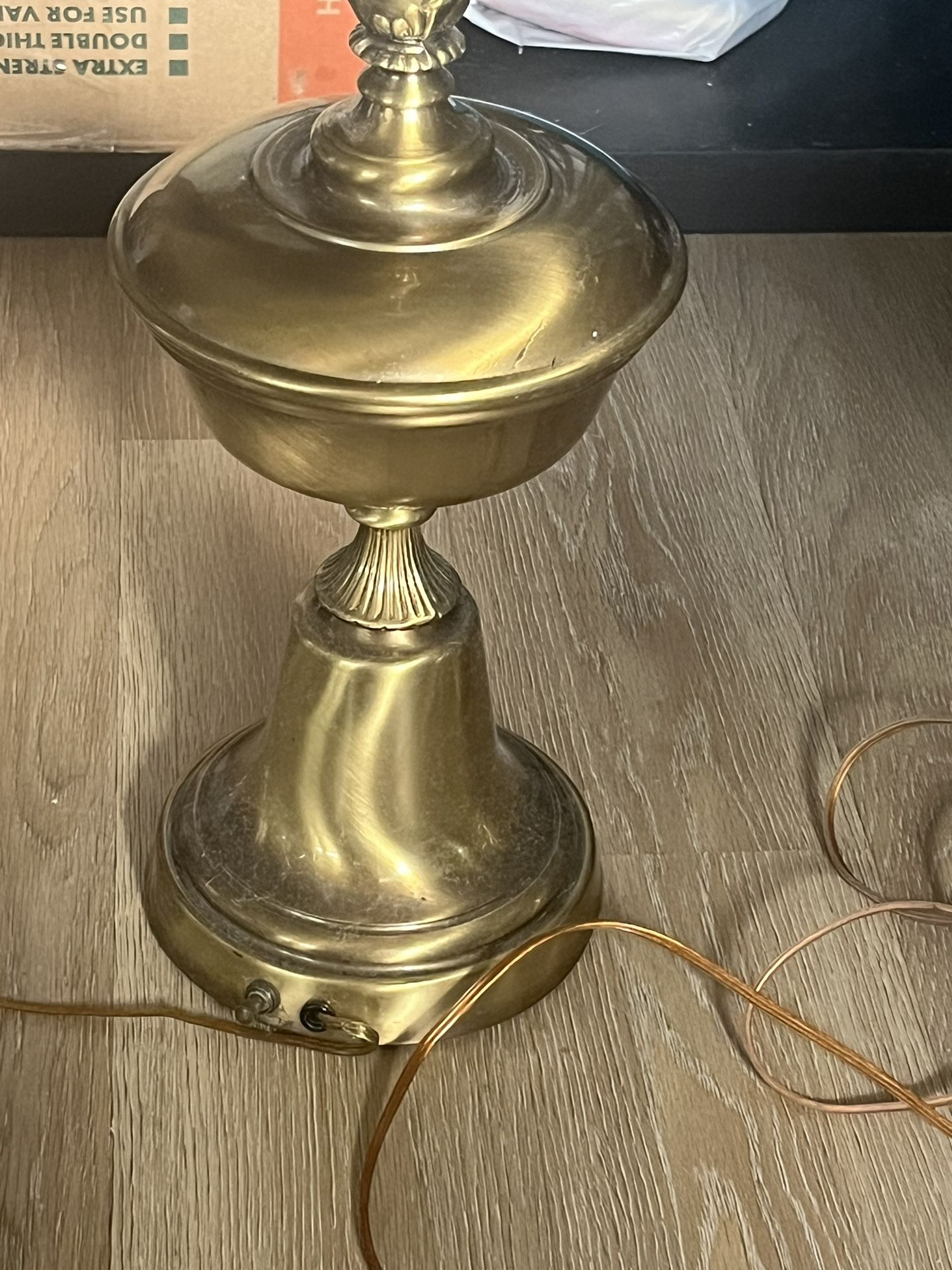 Vintage Brass Rembrandt Lamps