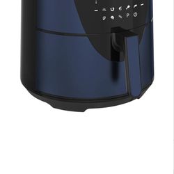 Bella Pro Series - 8-Qt. Digital Air Fryer - Ink Blue Stainless Steel