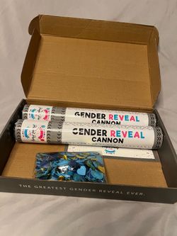 Boy Gender Reveal Cannon