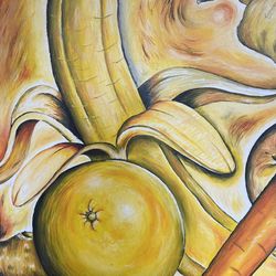 Original Artwork - “eat your fruits and veggies”