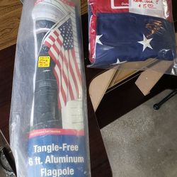 Flag And Flag Pole/original package