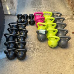 Kettlebells 5lb and 3lb