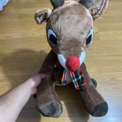 Rudolf The Red Nose Reindeer Plush