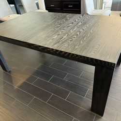 Beautiful Wood Table W/ Leaf (no chairs) - 72” (90” W/ Leaf) x41” x 30”