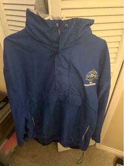 Vintage Super Bowl XXXVII NFL Transportation Windbreaker Jacket Size XL