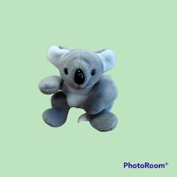 TY Beanie Babies "MEL" Plush Gray Koala Bear 8in