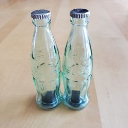 Salt And Pepper Shakers Coca Cola Bottles