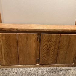 Oak Cabinet 