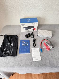 New Halo Bolt 57720 Mwh Portable USB Charger Power Bank Car Jump Starter