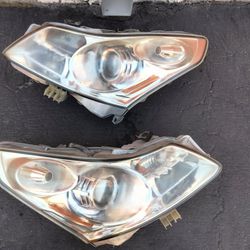 Infiniti G35 Sedan Complete Headlights Xenon With Ballast And Light Bulbs And Assembly OEM 