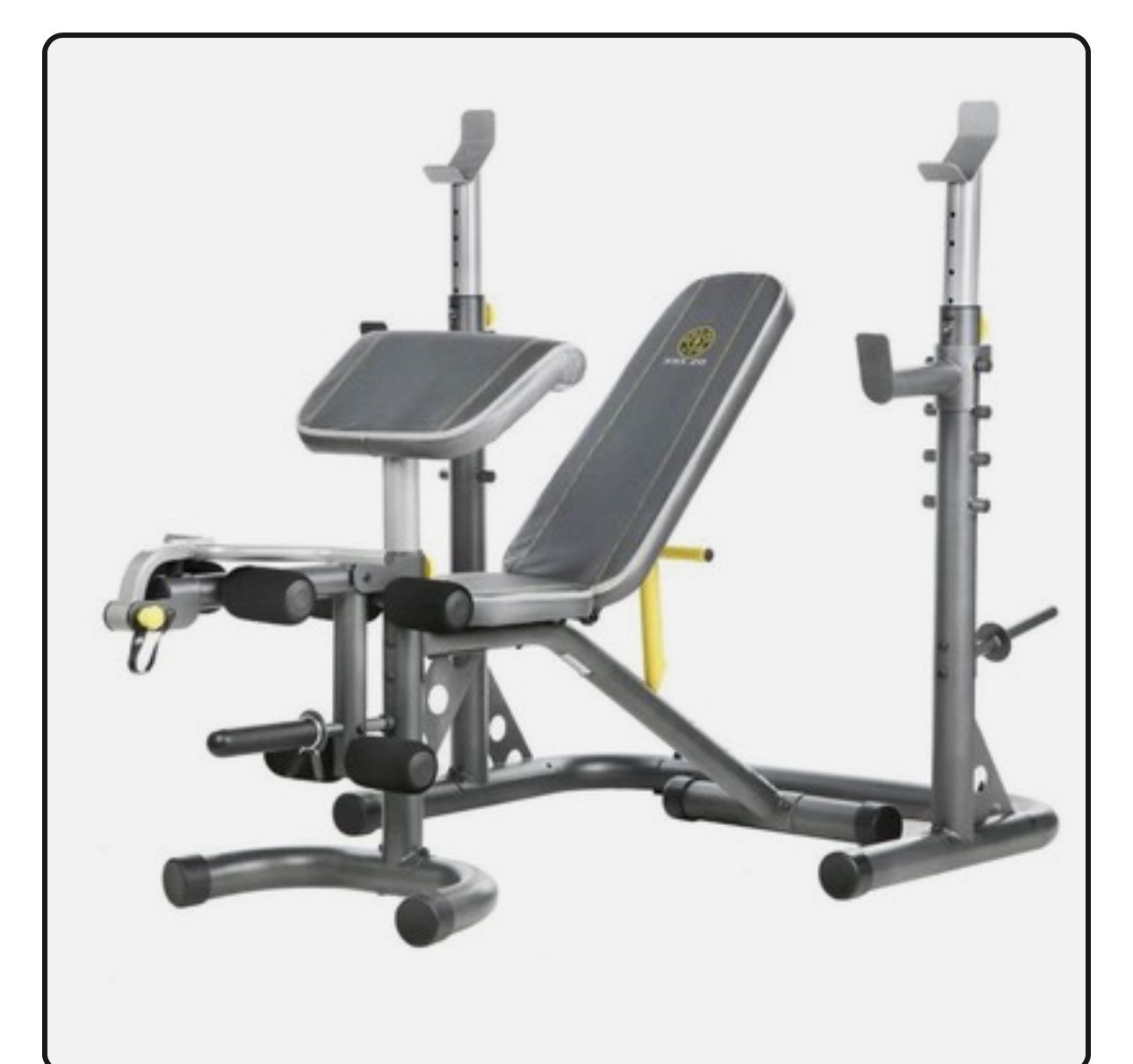Workout Bench and Squat Rack