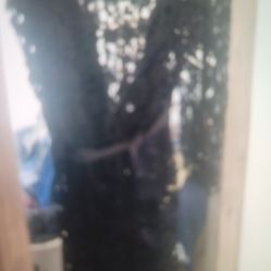 Womens  Lacey Black Dress 