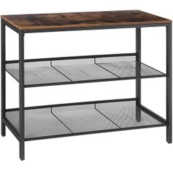 Table with shelves