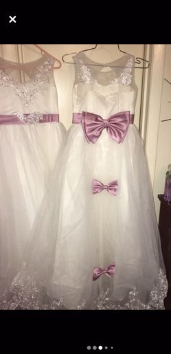 Flower girl or jr bridesmaids dresses/ price negotiable