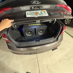 Kicker Audio 12’’ subwoofers