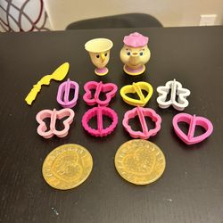 13piece Disney Hasbro Play-Doh Bell Tea Cup Set
