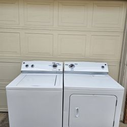 SET WASHER AND DRYER KENMORE GOOD CONDITION BOTH ELECTRIC LARGE CAPACITY HEAVY DUTY DELIVERY AVAILABLE 