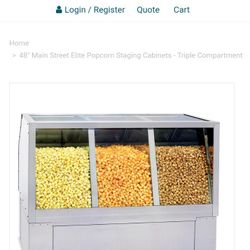 Gold Medal Popcorn Warmer 