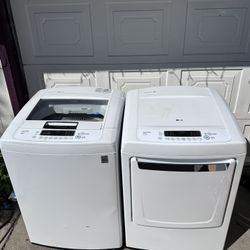 LG Washer and Dryer Electric Set