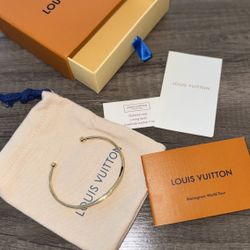 LV Nanogram Cuff Bracelet