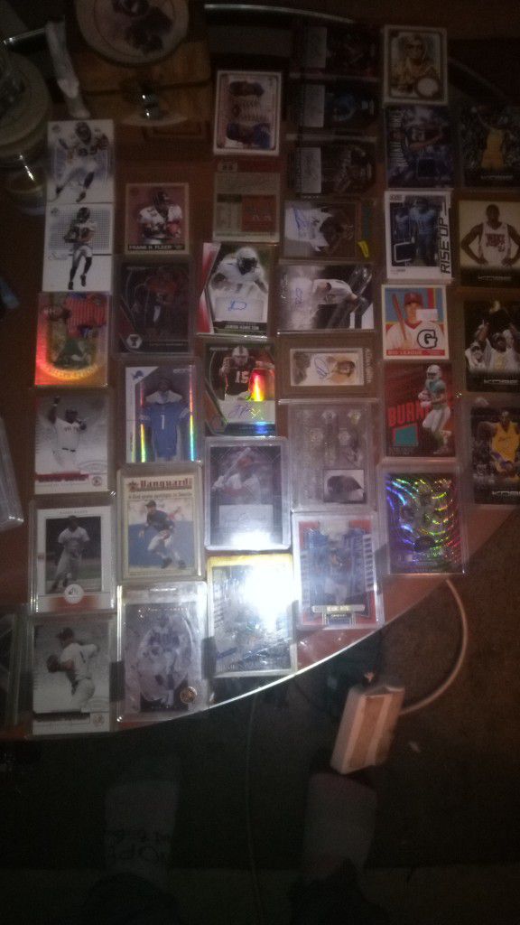 Football, Basketball And Baseball Autos, Numbered,Patches,Sp Authentic, Inserts,And Much More