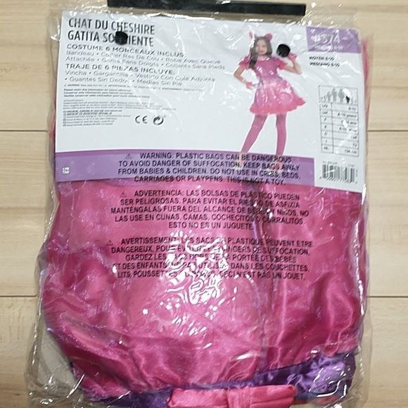 Cheshire cat costume new in package