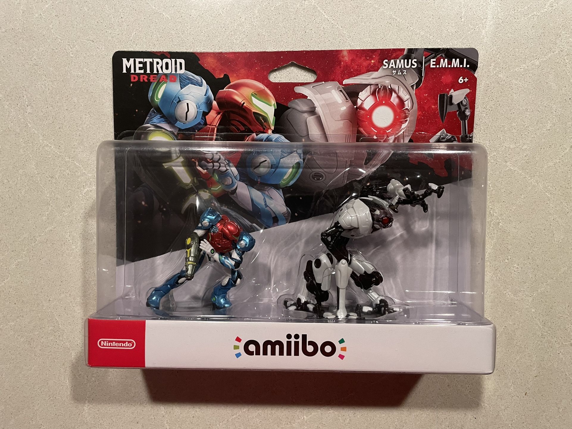 Metroid Dread Amiibo 2pk Samus & E.M.M.I. *BRAND NEW SEALED* Nintendo Switch Lite 3DS EMMI NFC