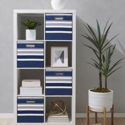  8-Cube Storage Organizer, White