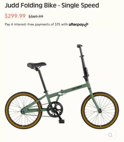 Retropec folding bike single speed