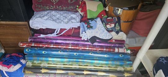 Christmas Wrapping,  Tree Skirts, Boot Stockings