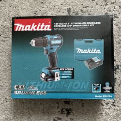 Makita 12V Drill Set CXT Brushless FD07 FD07R1