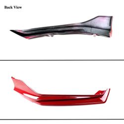 BRAND NEW 3PCS 2021-2022 Honda Accord Yofer San Marino Red Front Bumper Lip Splitter Kit