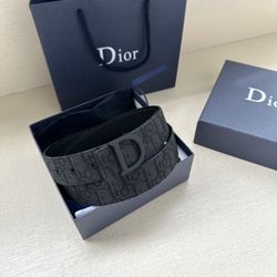 Dior CD Men’s Belt With Box 2025 New 