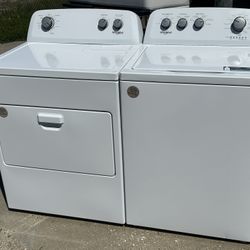 Whirlpool TopLoad Washer And Electric Dryer 