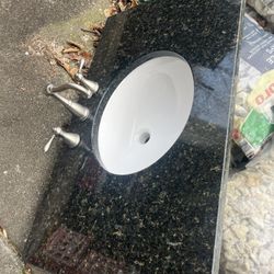 Nice Granite Top Sink