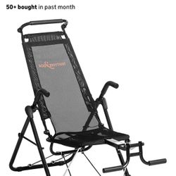 BODYRHYTHM Core & Ab Lounge Workout Chair,