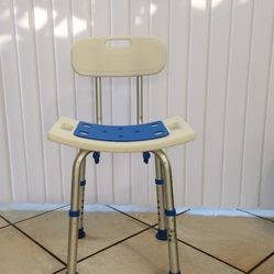 Shower Chair for Bathtub & Shower with Removable Backrest

 