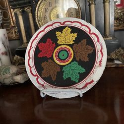 Antique and Collectable Maple Leaf Hex Sign