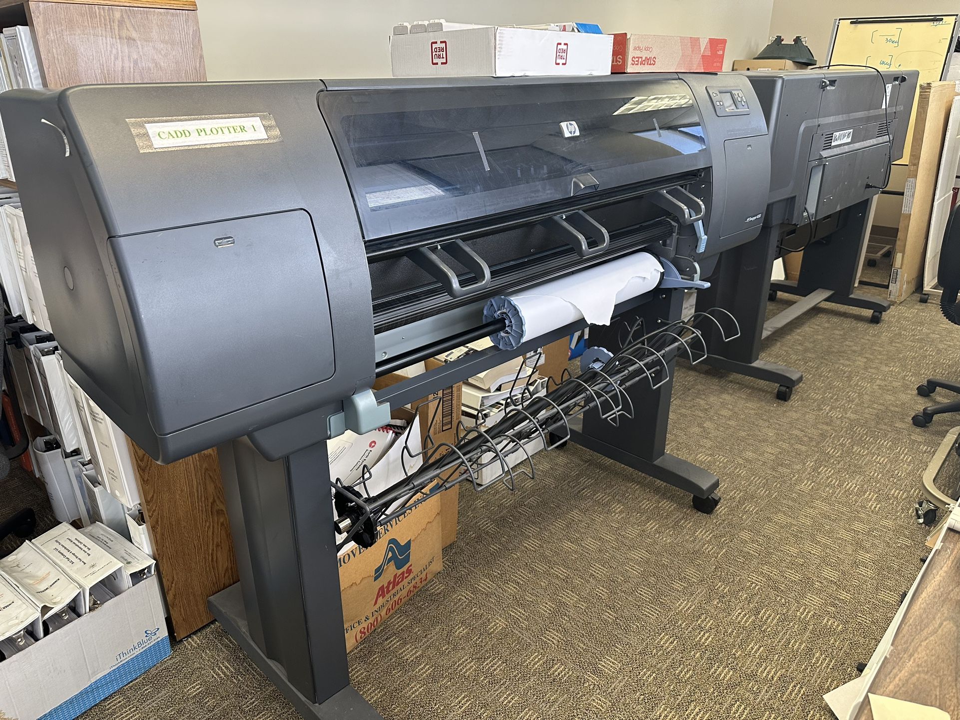 HP Designjet 4500 And 4000 Plotter printer