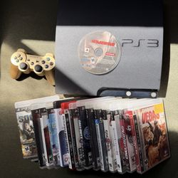 PS3 With Games 