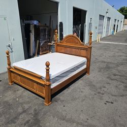 Queen Bed And Mattress